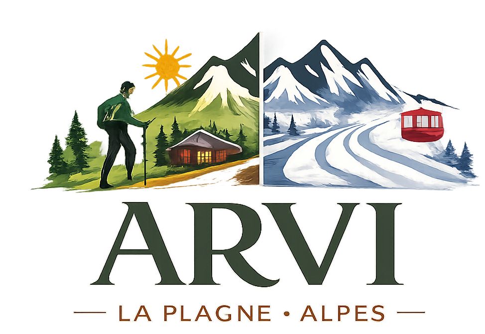 logo arvi belle plagne